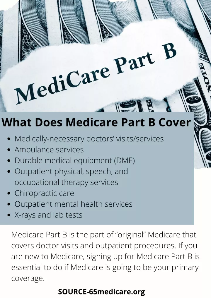 what does medicare part b cover