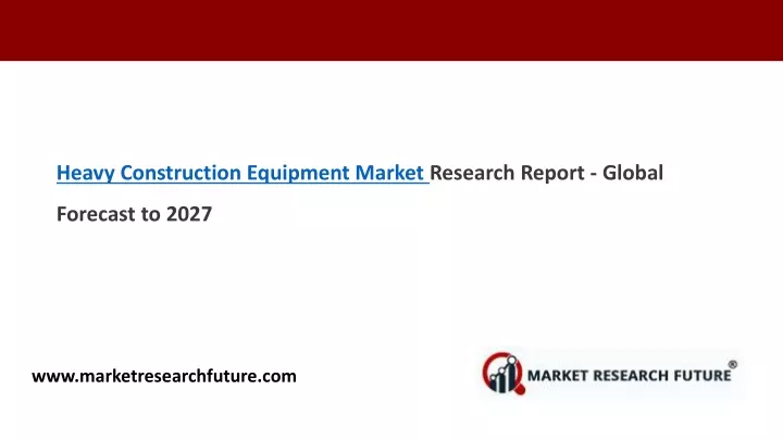 heavy construction equipment market research