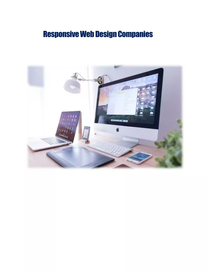 responsive web design companies