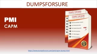 CAPM Exam Exam PDF |  CAPM Exam Questions Answers | Dumpsforsure