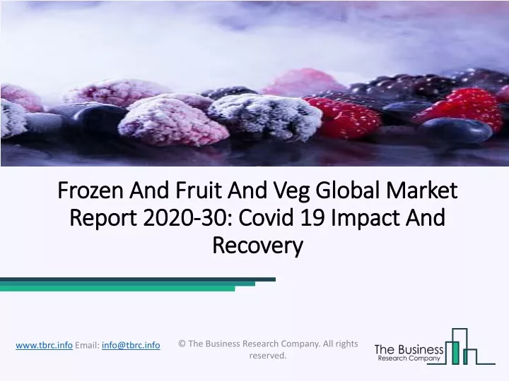 frozen and fruit frozen and fruit and veg global