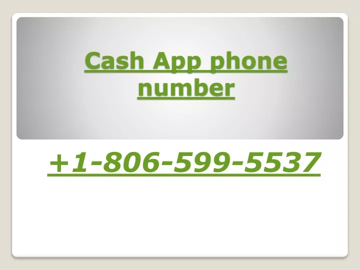 cash app phone number