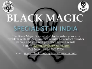 Online Black magic specialist S.K Tantrik Baba Ji in India
