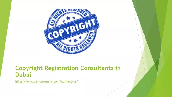 copyright registration consultants in dubai