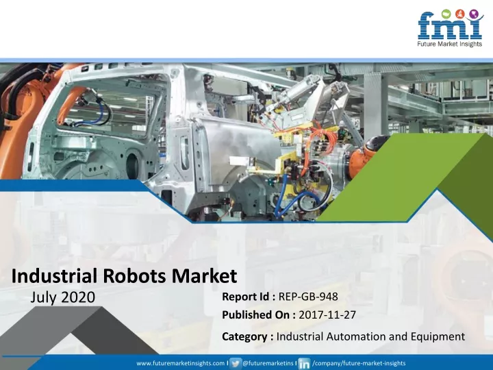 industrial robots market july 2020