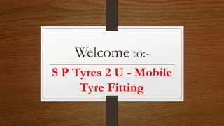 welcome to