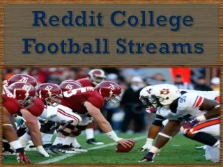 Reddit College Football Streams