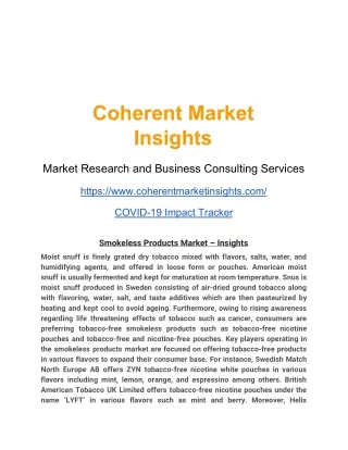 coherent market insights