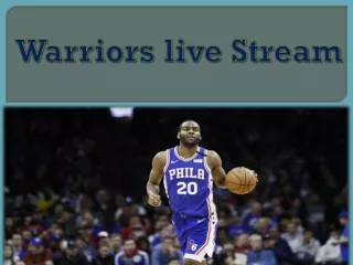 Warriors live Stream