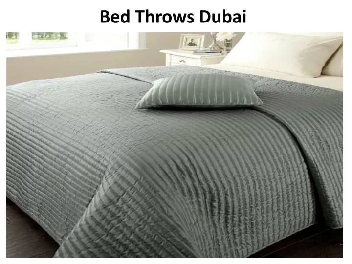 bed throws dubai