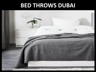 bed throws dubai