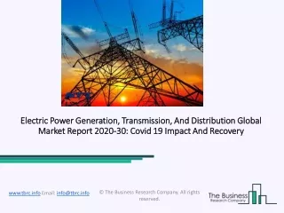 electric power generation transmission