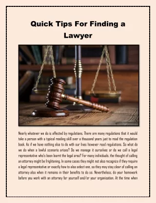 Lawyer website