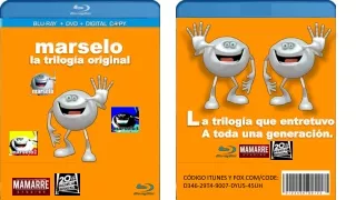 Marselo La Saga Completa en Blu-Ray y DVD (Plantillas)