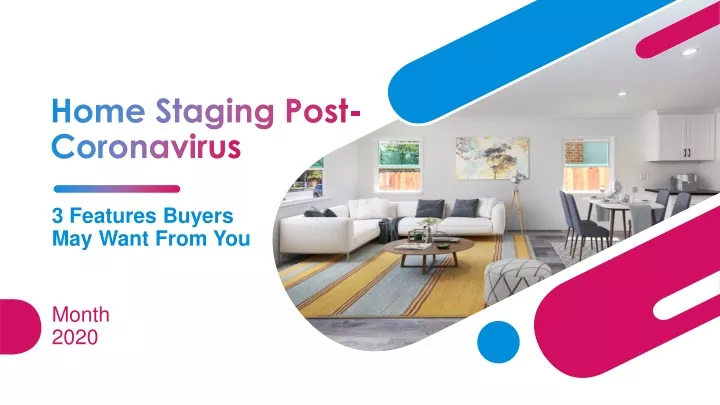 home staging post coronavirus