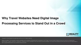 Why Travel Websites Need Digital Image Processing Services to Stand Out in a Crowd