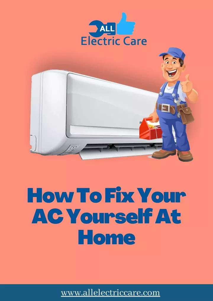 how to fix your ac yourself at home