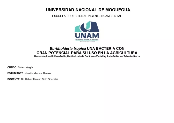 universidad nacional de moquegua