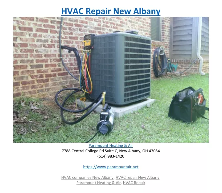 hvac repair new albany