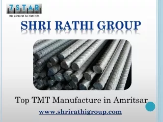 Top TMT Manufacture in Amritsar – Shri Rathi Group