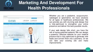 Medical Marketing Platform For Your Business