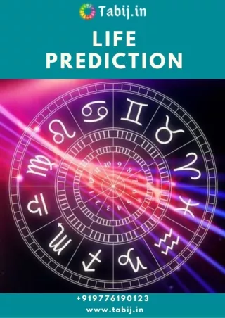 Life predictions by date of birth for a happy life