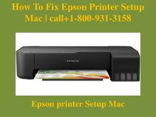 how to fix epson printer setup mac call