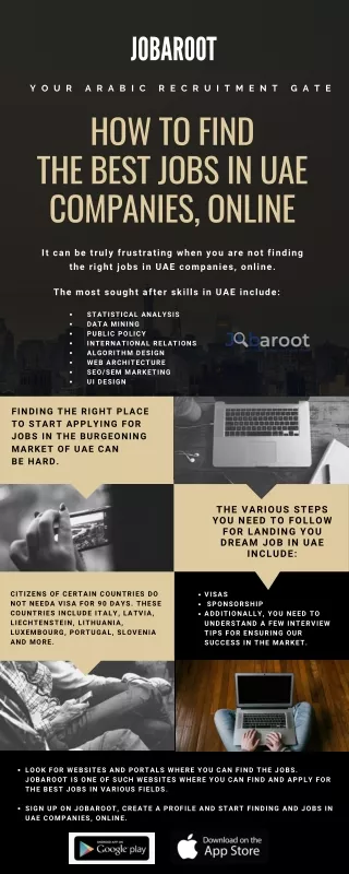 How To Find The Best Jobs In UAE Companies, Online!