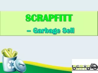 Sell your scrap