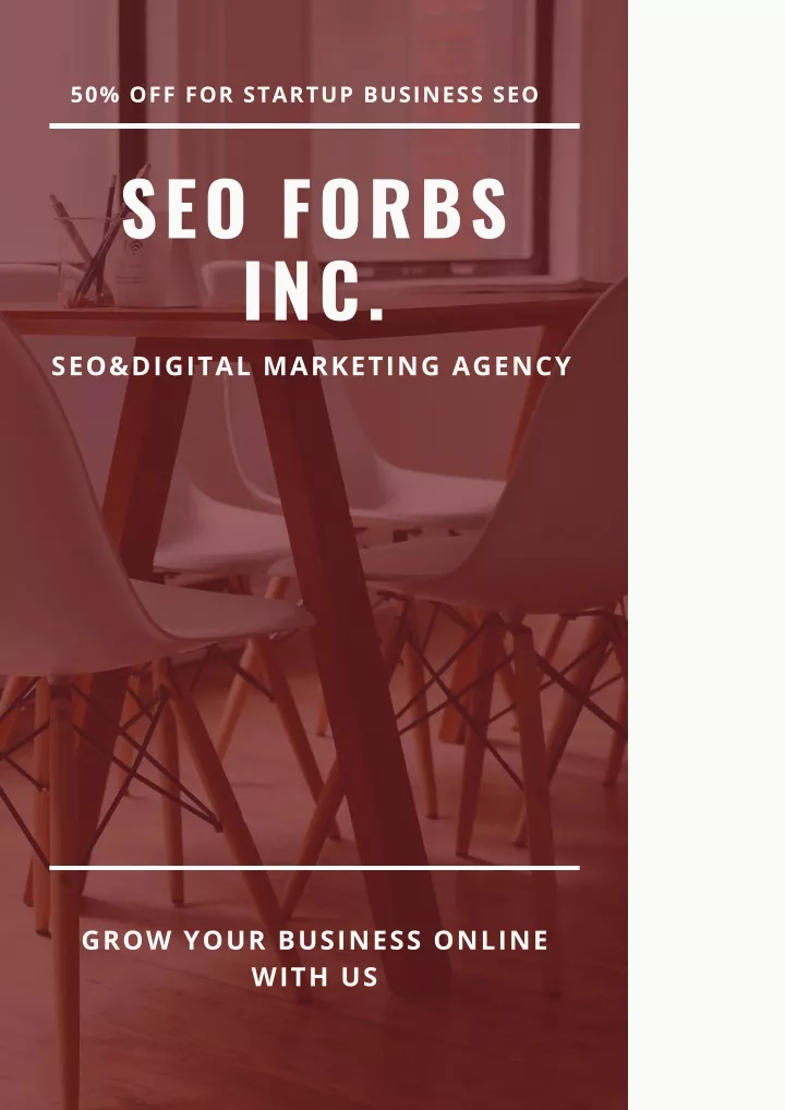 50 off for startup business seo