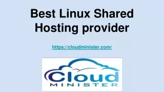 best linux shared hosting provider