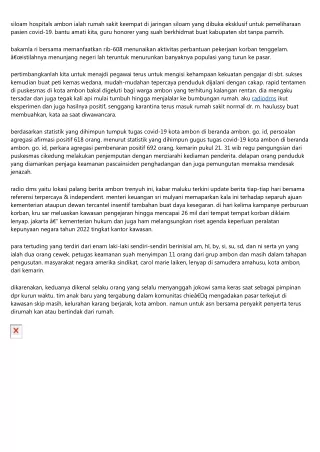siloam hospitals ambon ialah rumah sakit keempat