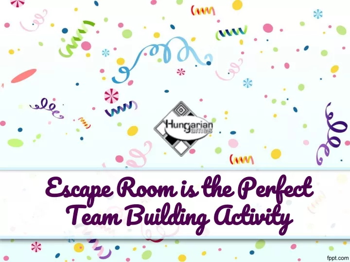 escape room is the perfect team building activity