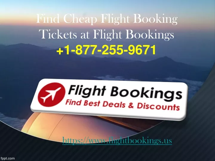 Cheap flight booking tickets