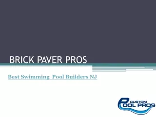 Swimming Pool Builders in New Jersey (NJ)