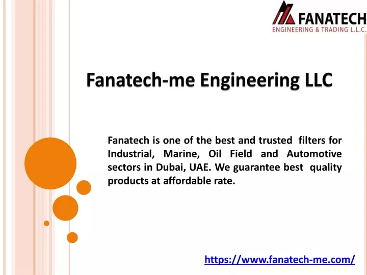 fanatech is one of the best and trusted filters