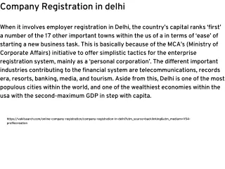 Company Registration in delhi