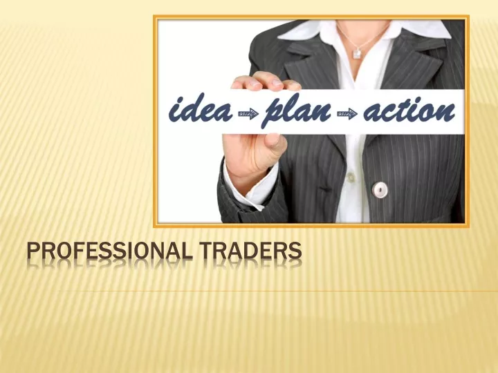 professional traders