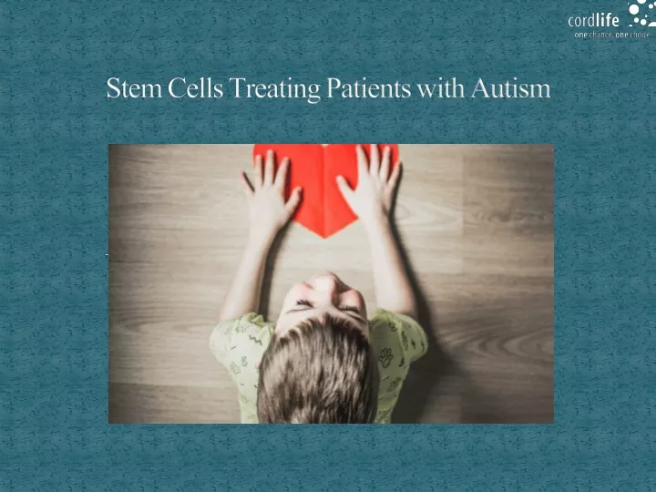 stem cells treating patients with autism