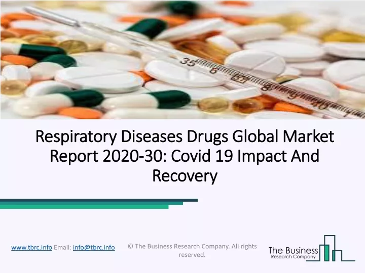 respiratory diseases drugs global market