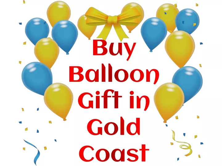 buy balloon gift in gold coast