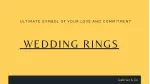 Wedding gold and diamond rings settings and styles