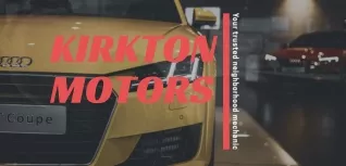 Contact Kirkton Motors for Car Servicing & Tyre Repairs