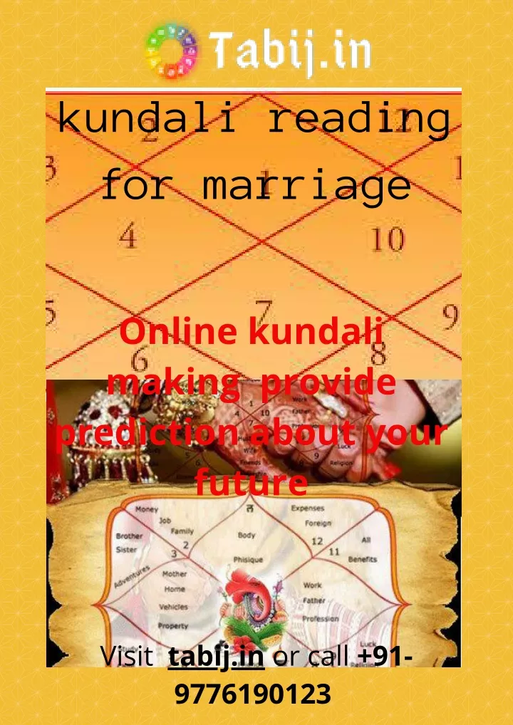 kundali reading for marriage