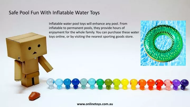 safe pool fun with inflatable water toys