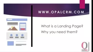 What is a landing page and why you need them
