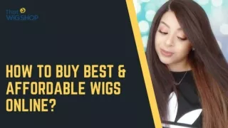 Affordable Wigs Online | That Wig Shop