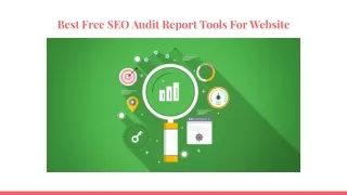 best free seo audit report tools for website