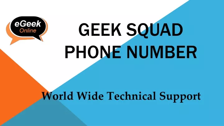 geek squad phone number