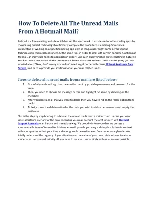 How To Block A Person On A Hotmail Mail Account Instantly?